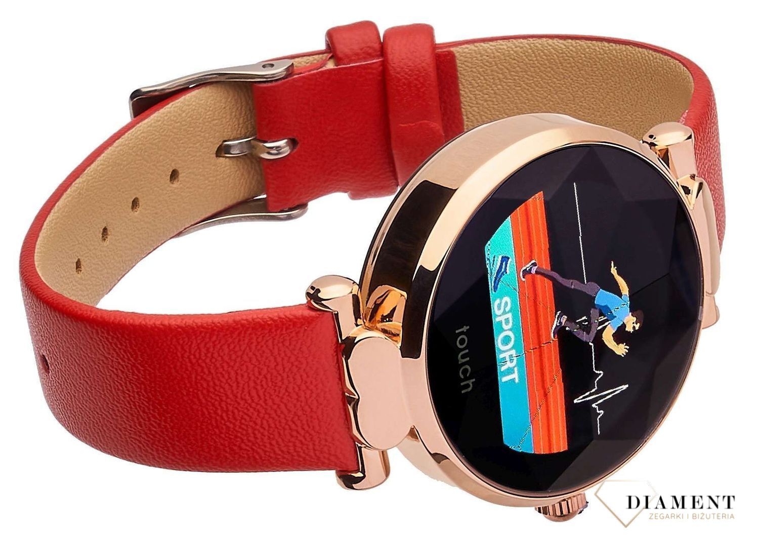 Smartwatch Garett Women Lisa Czerwono-złoty.jpg